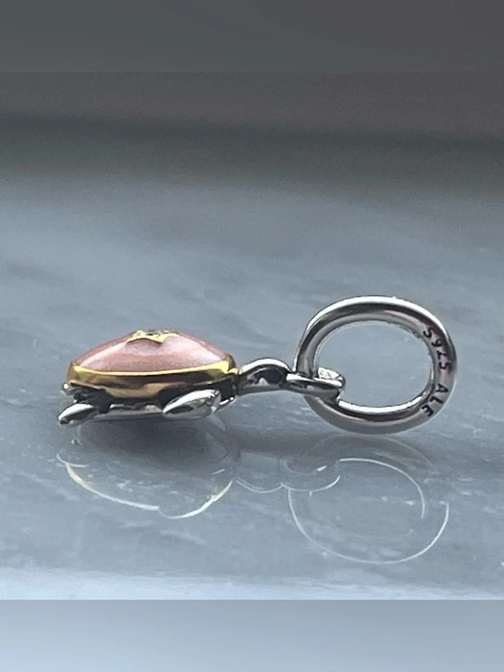 Pandora 2026 Pink Sea Turtle Charm-NEW